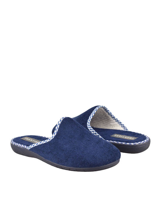 Terry Women's Winter Slippers Blue