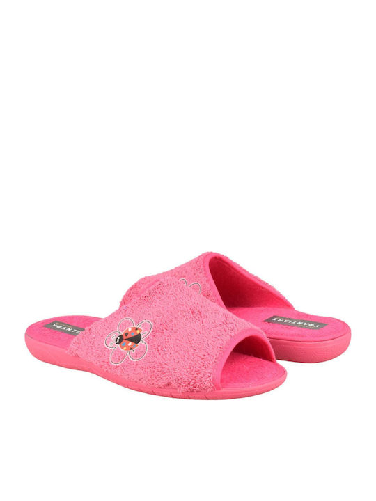 Terry Winter Women's Fuchsia Slippers