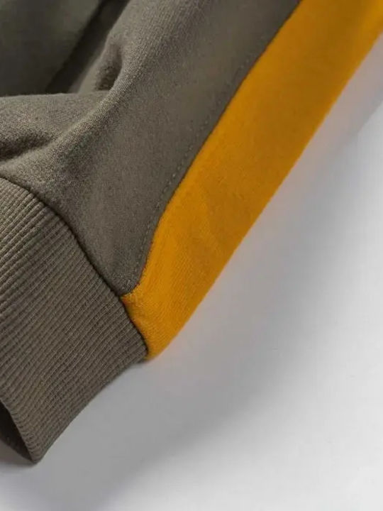 Kids Sweatpants Set Khaki