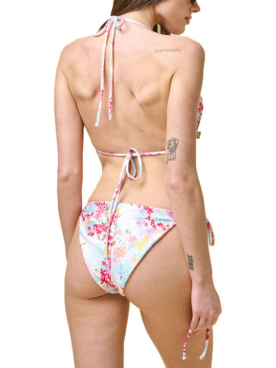 Project Soma Bikini Slip Κοκκινο- Λευκο- Σιελ Project Soma Bikini Slip Κοκκινο- Λευκο- Σιελ
