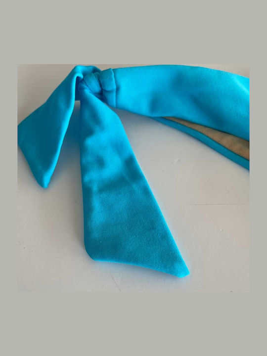 Bikini Brazil with Laces Turquoise