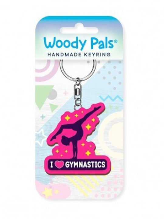 Μπρελόκ Ξύλινο Gymnastics Wooden Keyring K3629 Global Journey Gifts 5035743036295 Μπρελόκ Ξύλινο Gymnastics Wooden Keyring K3629 Global Journey Gifts 5035743036295