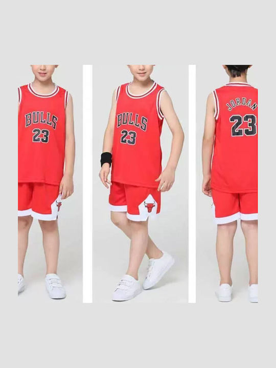 King Kinder Basketball Satz Jordan Rote