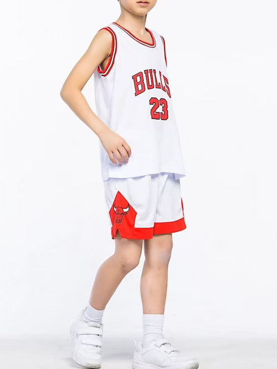 King Kinder Basketball Satz Jordan Weiß