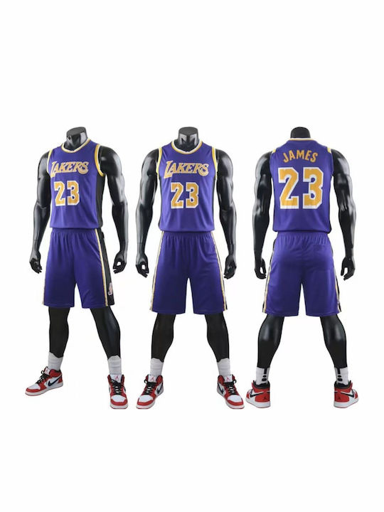 King Ανδρικο Σετ Μπάσκετ James Los Angeles Lakers “23”