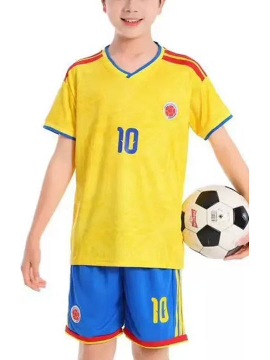 King Παιδικό Σετ Ποδοσφαίρου James Rodrigues Mundial 2026 Εθνικής Κολομβίας Home