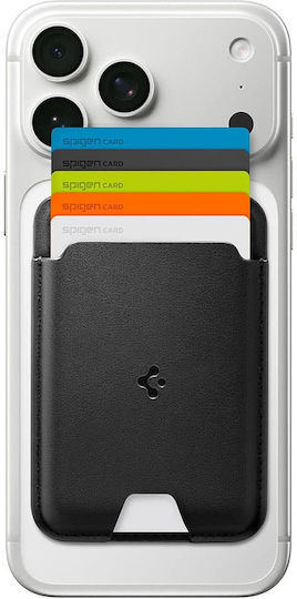 Spigen MagSafe Card Case Valentinus Magfit in Black Colour