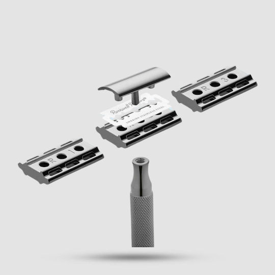 Rockwell Razors Razor with Replaceable Head 5 Blades for Sensitive Skin