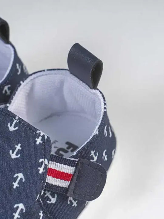 On Line Βρεφικά Sneakers Αγκαλιάς Μπλε
