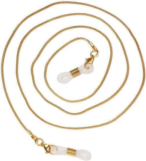 Unisex Glasses Chain Metal Alloy Gold