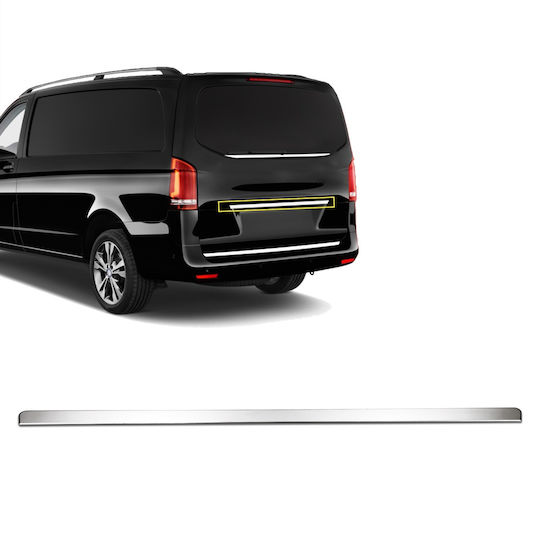 Stainless Steel Chrome Tailgate Trim Strip Mercedes Vito W447 From 2014