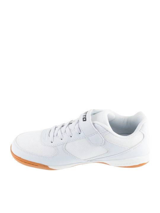 Kids Soccer Cleats & Shoes Indoor White
