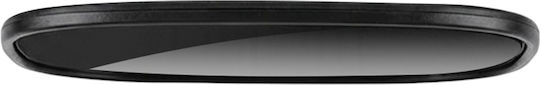Avizar Interior Car Mirror Sun Visor Wide Angle 170x110mm Black