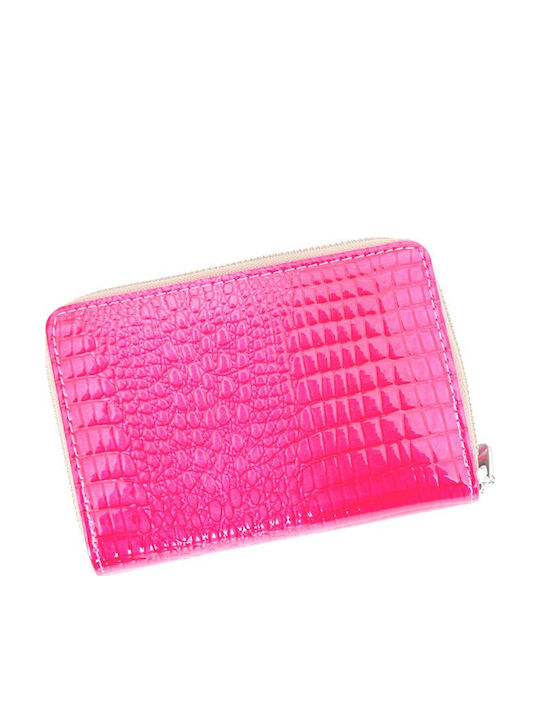 Large Leather Women's Wallet Silver