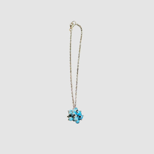Γούρι Αυτοκινήτου Χειροποίητο " Μάτια Σου 14" Ασήμι 925
