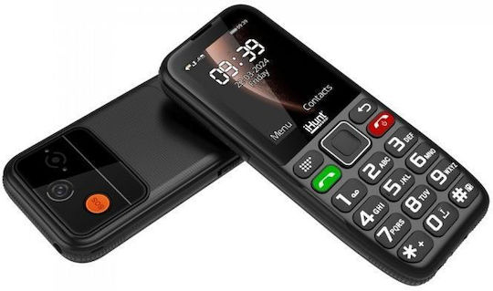 iHunt Primo 4G Dual SIM Mobile Phone with Buttons Black