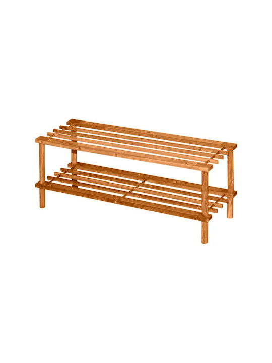 Поставка За Обувки От Масивно Дърво Rack 74x29x26cm