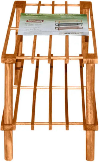 Поставка За Обувки От Масивно Дърво Rack 74x29x26cm