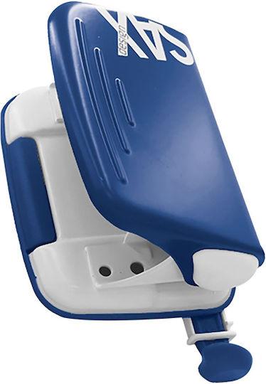 Sax Paper Punch with Guide 2-Hole Punch for 20 Sheets Sax in Blue Color