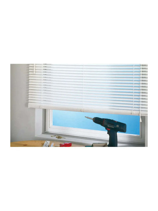 Gardinia Щора Скиасис PVC В Бял Цвят Ш40xВ130см