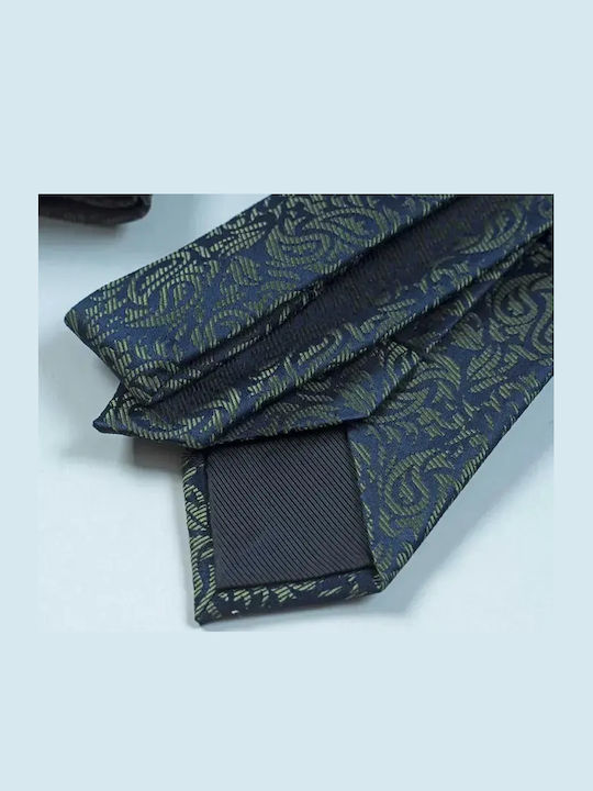 Set Kids Boys Tie Handkerchief Greenwich Cypress Green