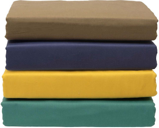 Anna Riska Σεντόνι Μονό 170x275εκ. Khaki Green