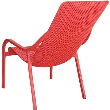 Gartenstühle Polypropylen Oriel Rote 89x61x97cm
