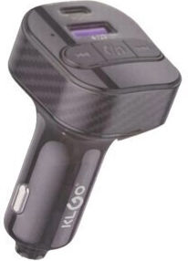 KLGO Car Charger with Fast Charging Ports 1xUSB-A 1xType-C