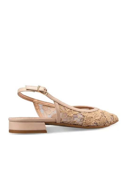 Women's Ballerina Shoes Slingback in Pink Colour