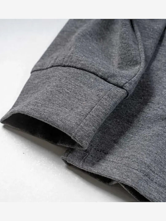 Kids Long-Sleeved Turtleneck Gray