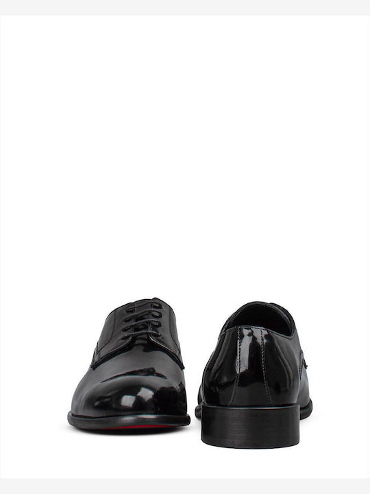 Men's Dress Shoes in Black Patent Leather