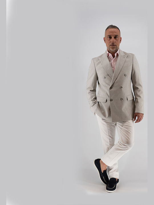 Men’s Suit Jacket Sand Color