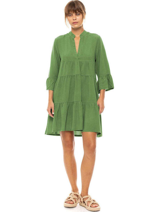 Pink Label Women's Green Beach Caftan