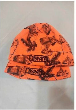 Vollgesicht Männer Fleece Mütze Strick in Orange Farbe