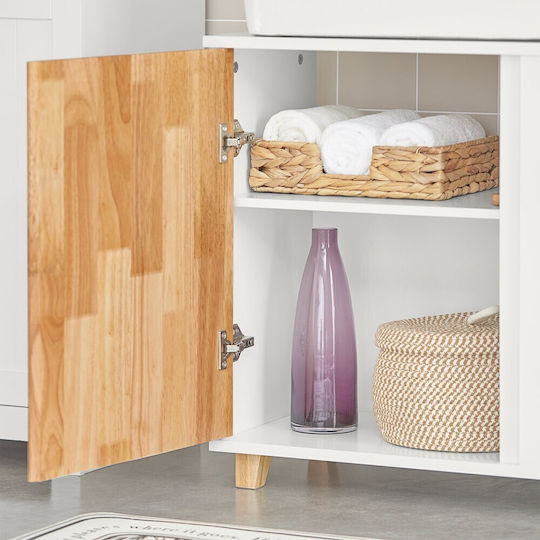 SoBuy Blat cu Lavoar L30xW30xH60cm Alb