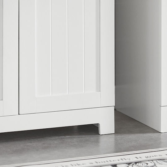 SoBuy Blat fără Lavoar L29xW29xH60cm Alb