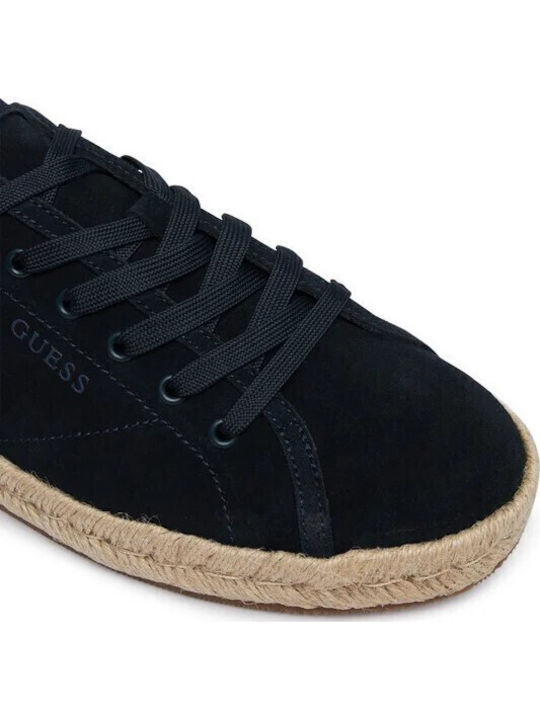 Suede Ανδρικές Εσπαντρίγιες σε Μπλε Χρώμα