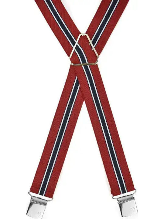 Men's Suspenders 63036.714e Red Victoria Red
