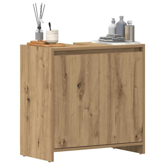 vidaXL Countertop without Sink L60xW33xH60cm Coffee