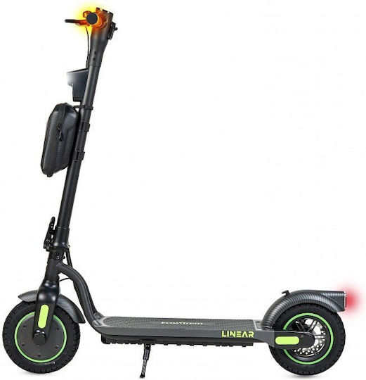 Scooter Elektroroller mit 25km/h Maximale Reichweite und 25km in Schwarz Farbe