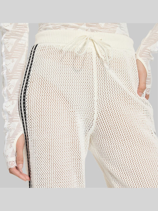 Track Pants Damen Jogginghosen Weiß
