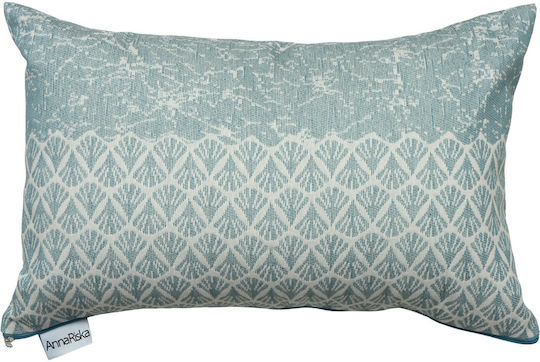 Anna Riska Sofa Cushion Lake Blue 32x52cm