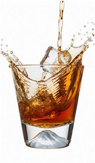 Domumart Whiskey Glas aus Glas 260ml