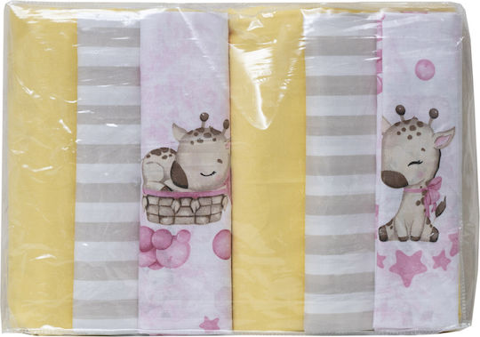 Viopros Set Lenjeri De Patut Bebe 80x100cm