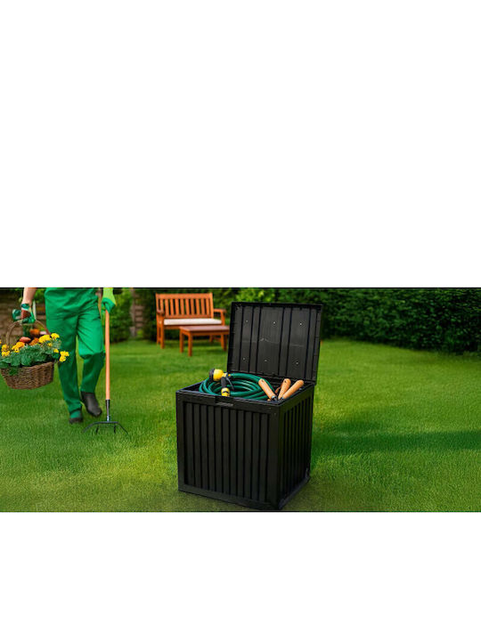 Viosarp Plastic Storage Box with Lid 43.5x56.5x54cm