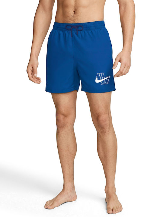 Nike Volley Ανδρικό Μαγιό Σορτς Μπλε NESSG574-494
