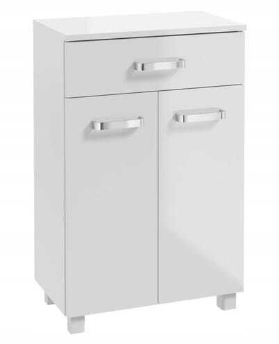 Deftrans Bathroom Vanity Unit Without Sink M50xL30xH78cm White Gloss Deftrans Bathroom Vanity Unit Without Sink M50xL30xH78cm White Gloss
