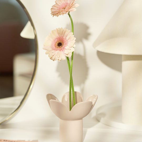 Raeder Raeder Dekorative Keramikvase Softone Beige Y15.9cm