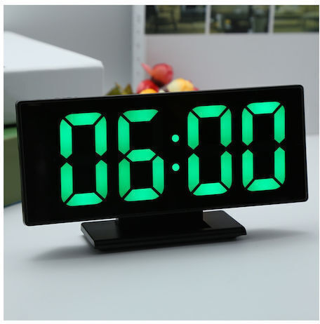 SPV Ceas De Masă Digital Led Cu Ceas Deșteptător Verde SPV-4949-PTOTOP