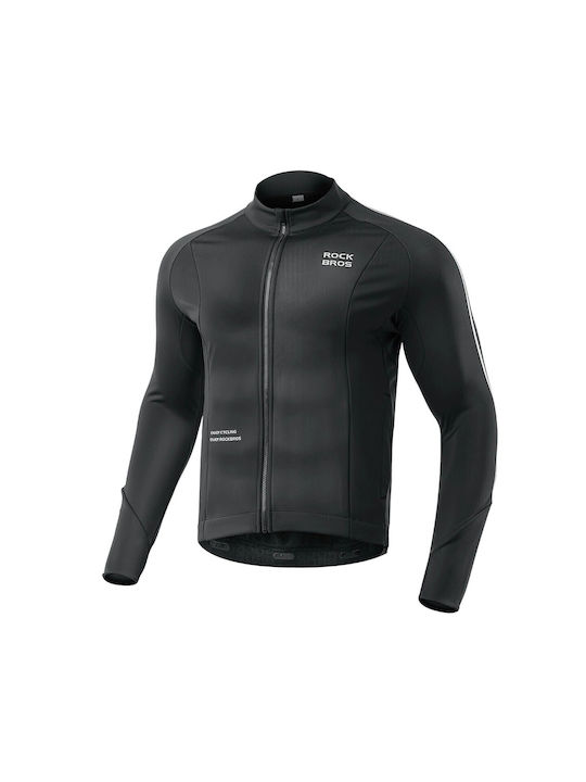 Rockbros Long Sleeves Cycling Jersey Black
